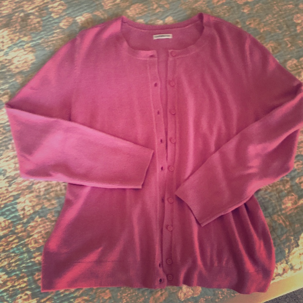 Buttery soft teaberry cardigan
